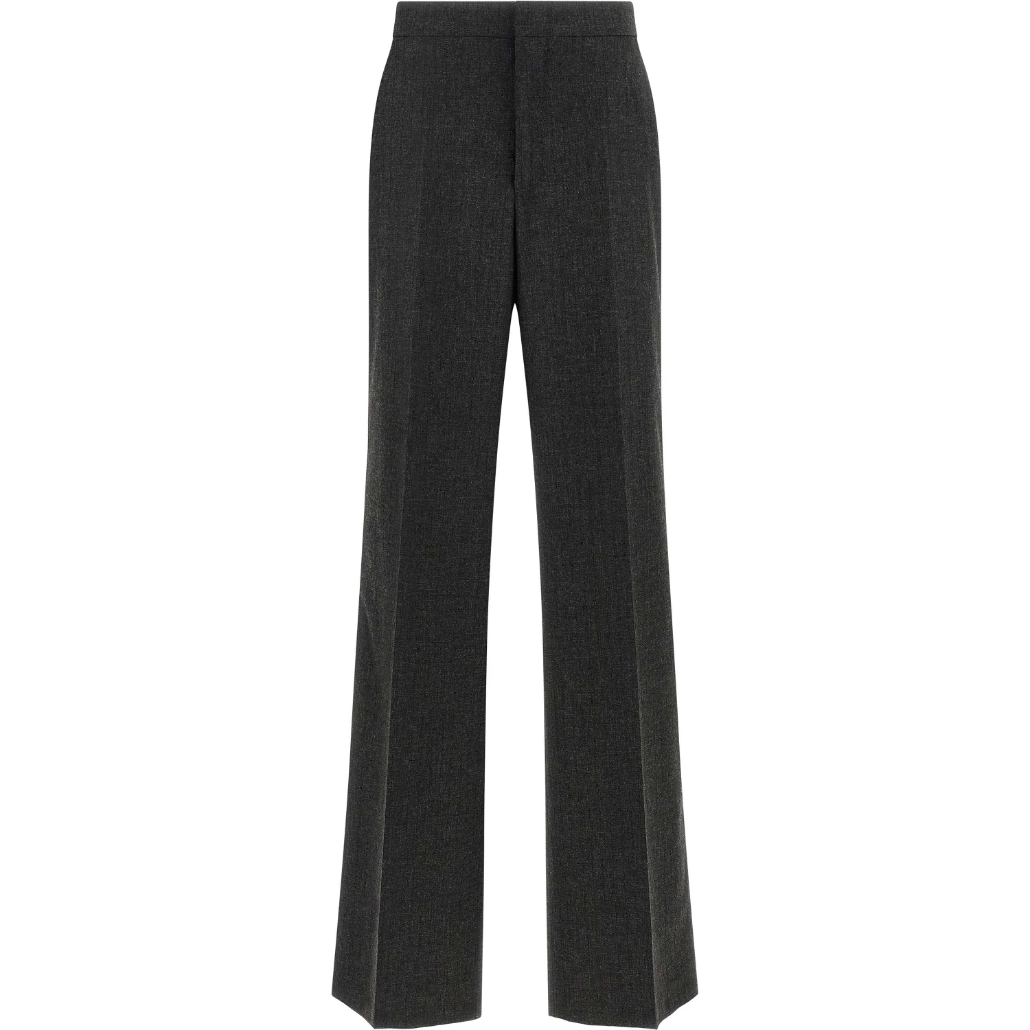 Gray Viscose Two-Piece Suit