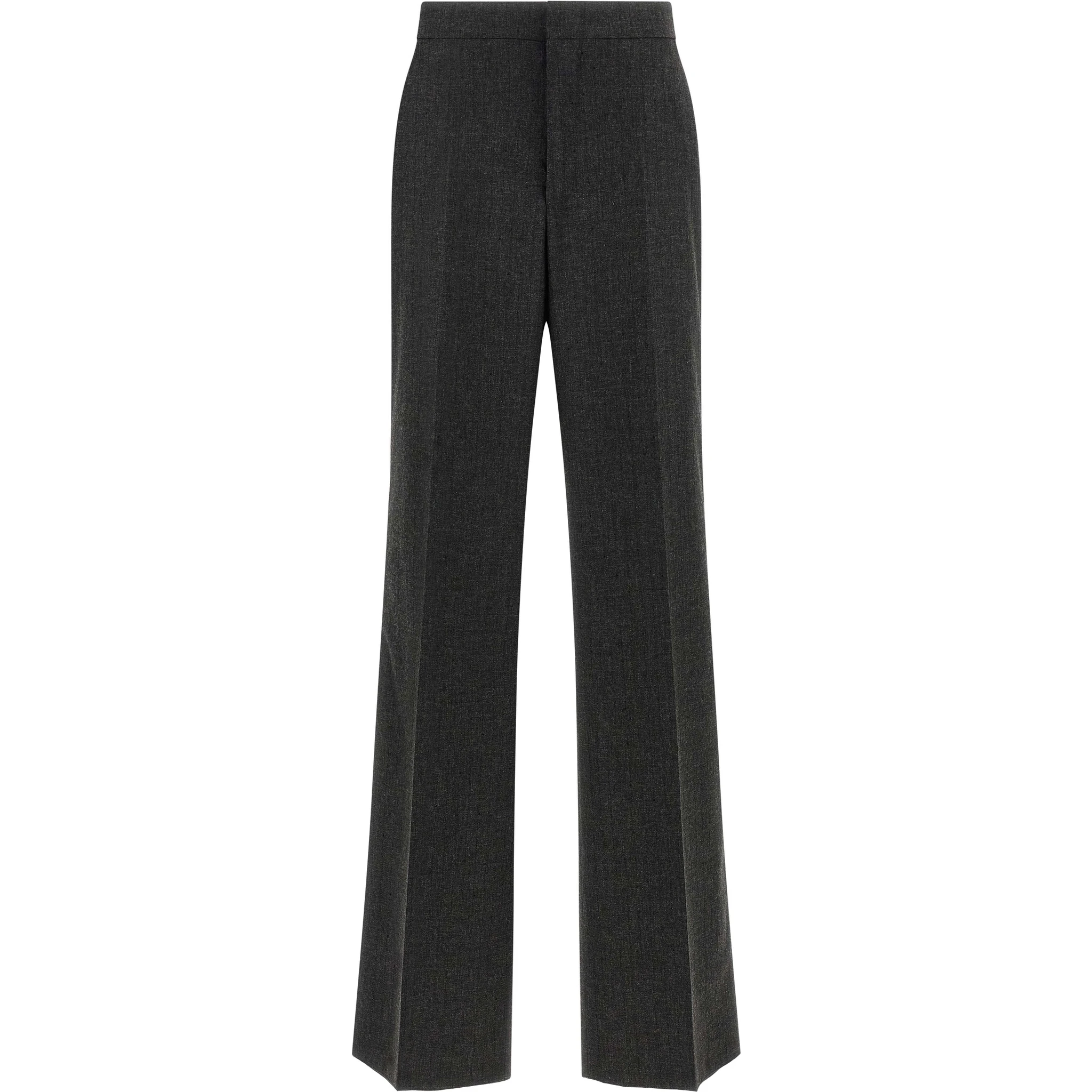 Gray Viscose Two-Piece Suit