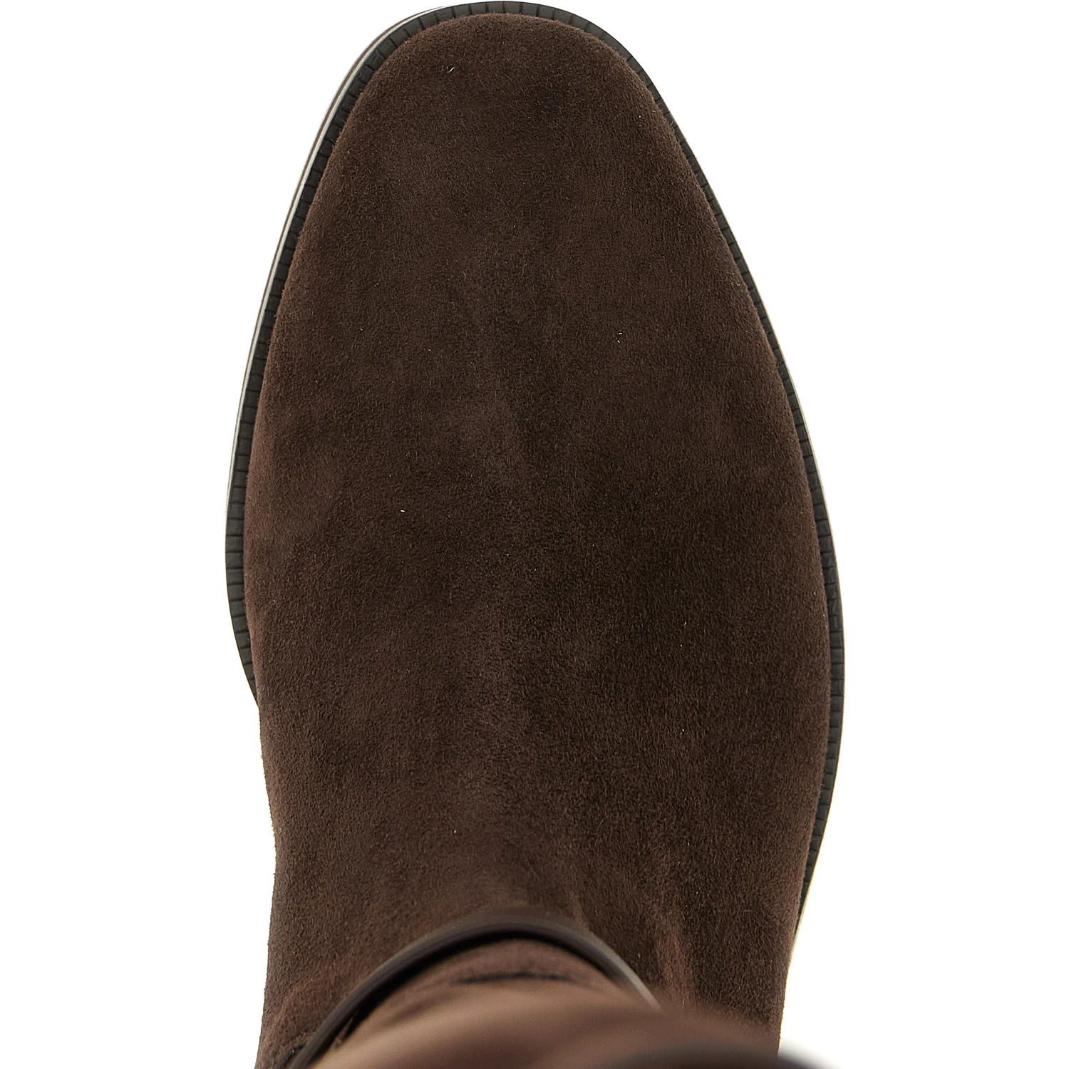 Brown Leather Over The Knee