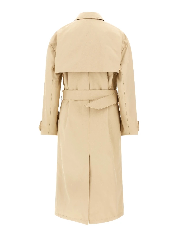 Beige Cotton Coat alternative
