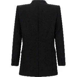 Black Viscose Blazer