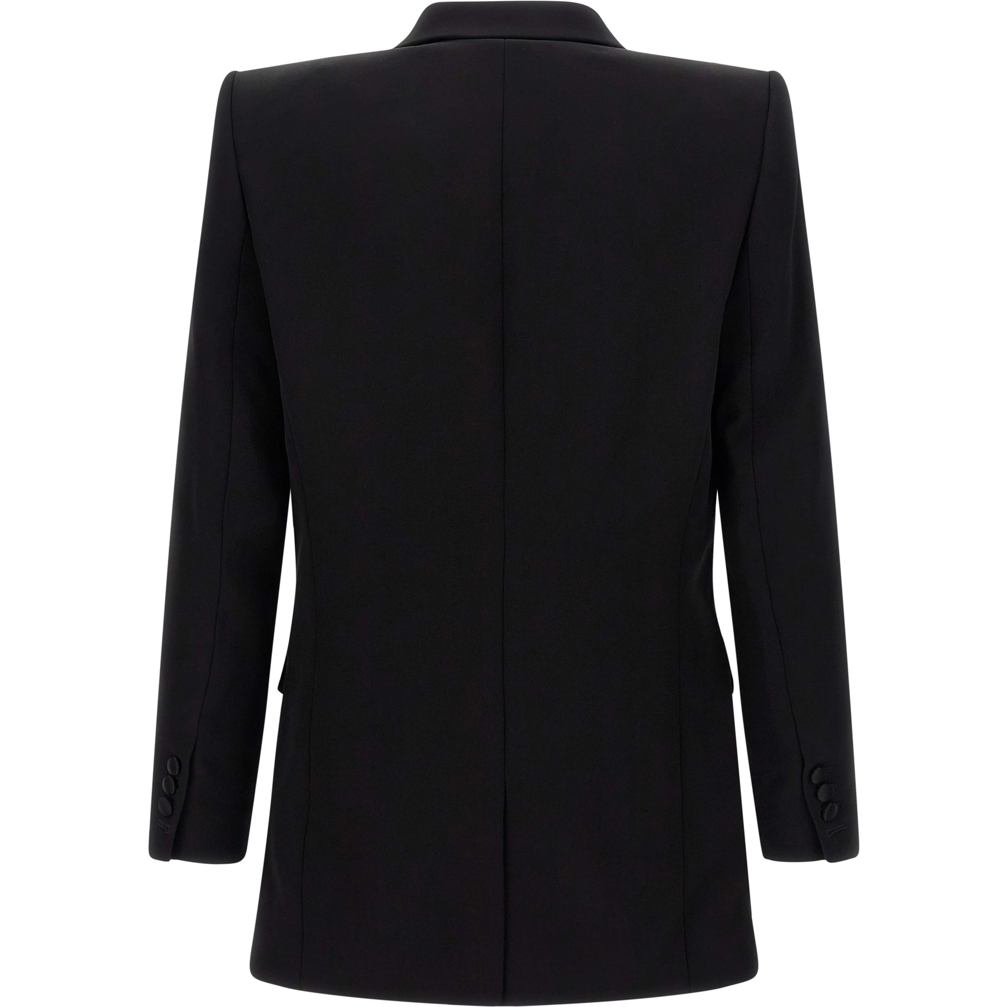 Black Viscose Blazer