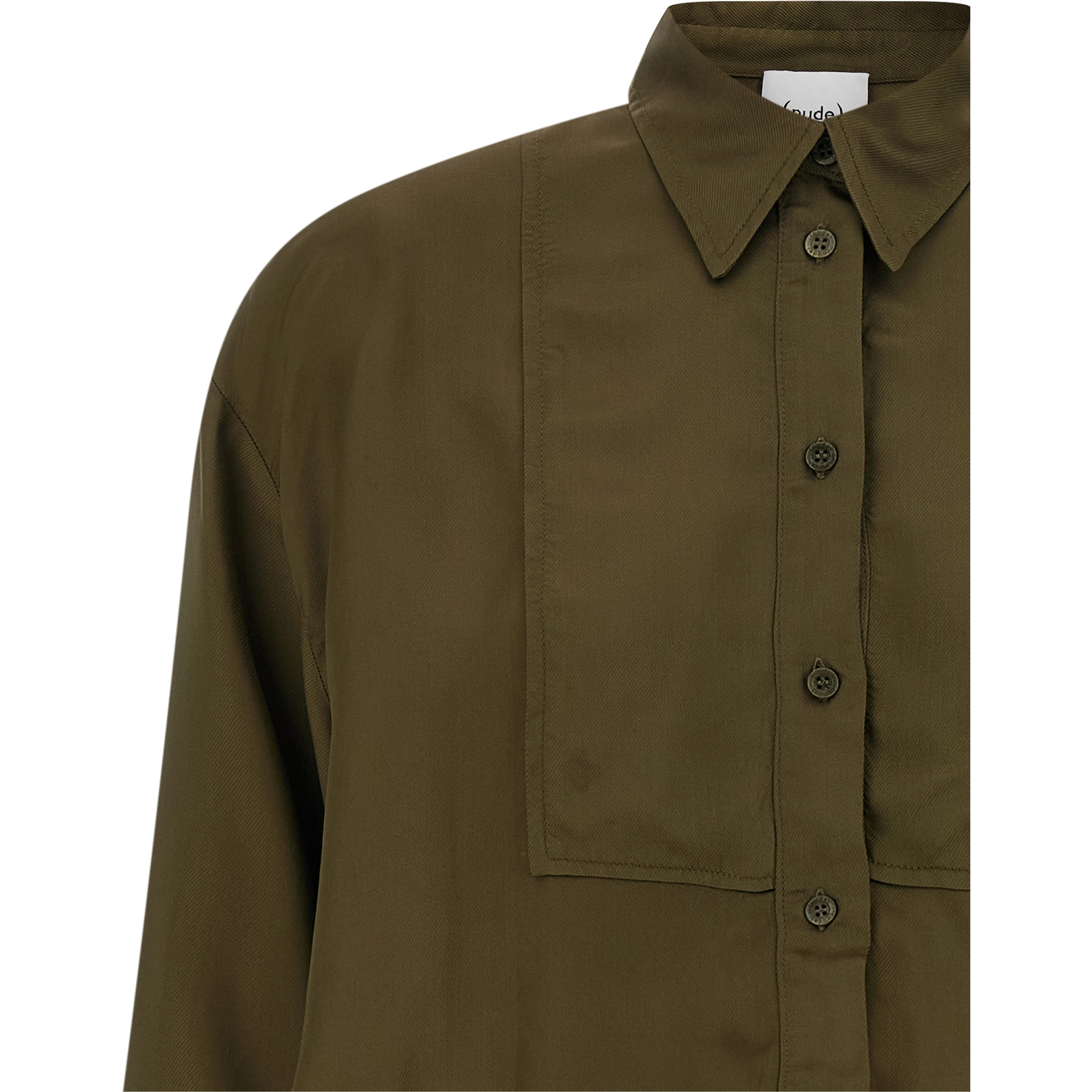 Bicolor Viscose Blouse