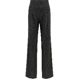 Gray Viscose Two-Piece Suit