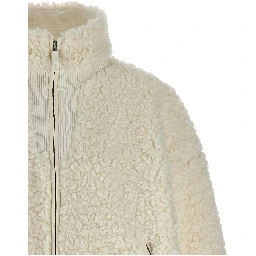 White Polyester Jacket