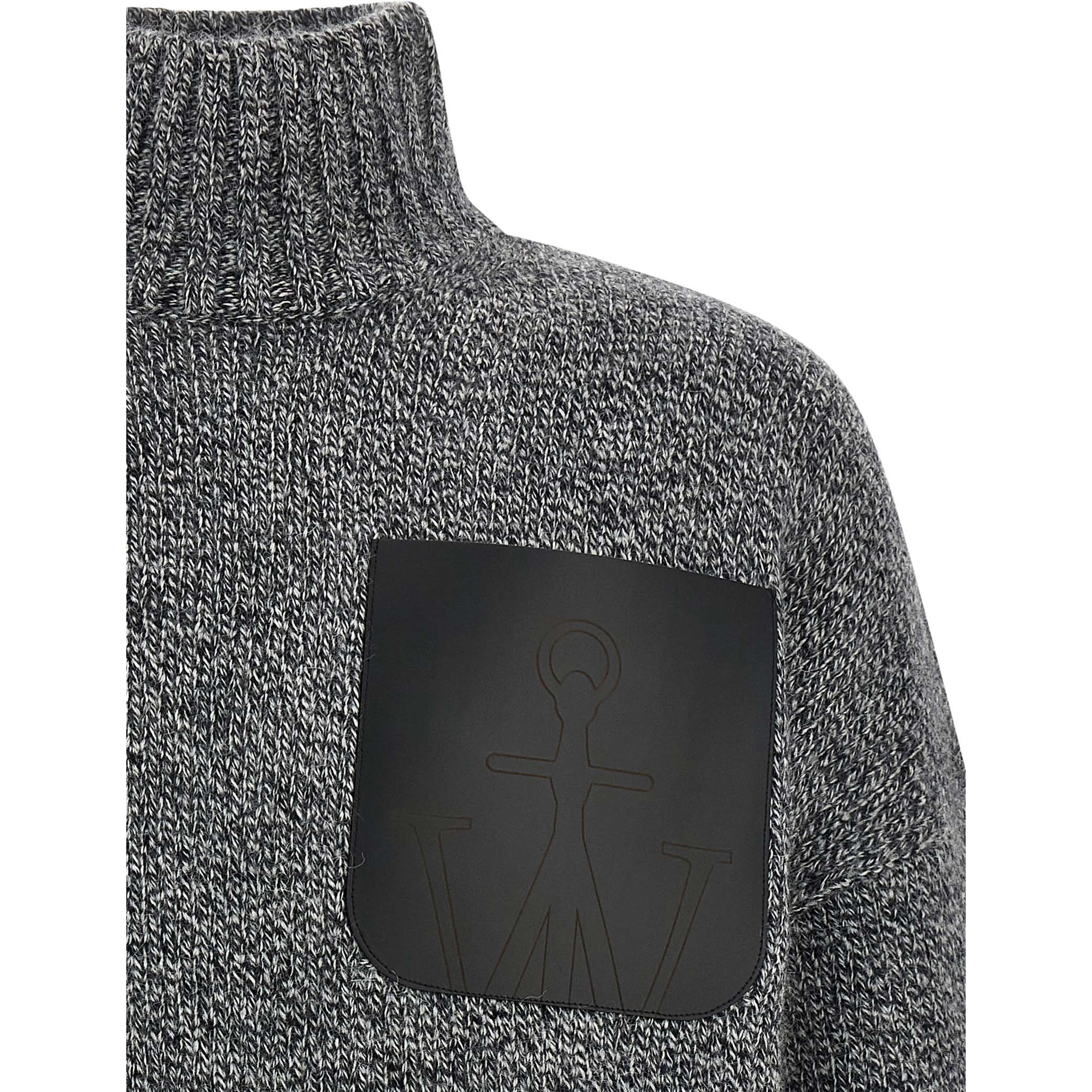 Gray Wool Cardigan
