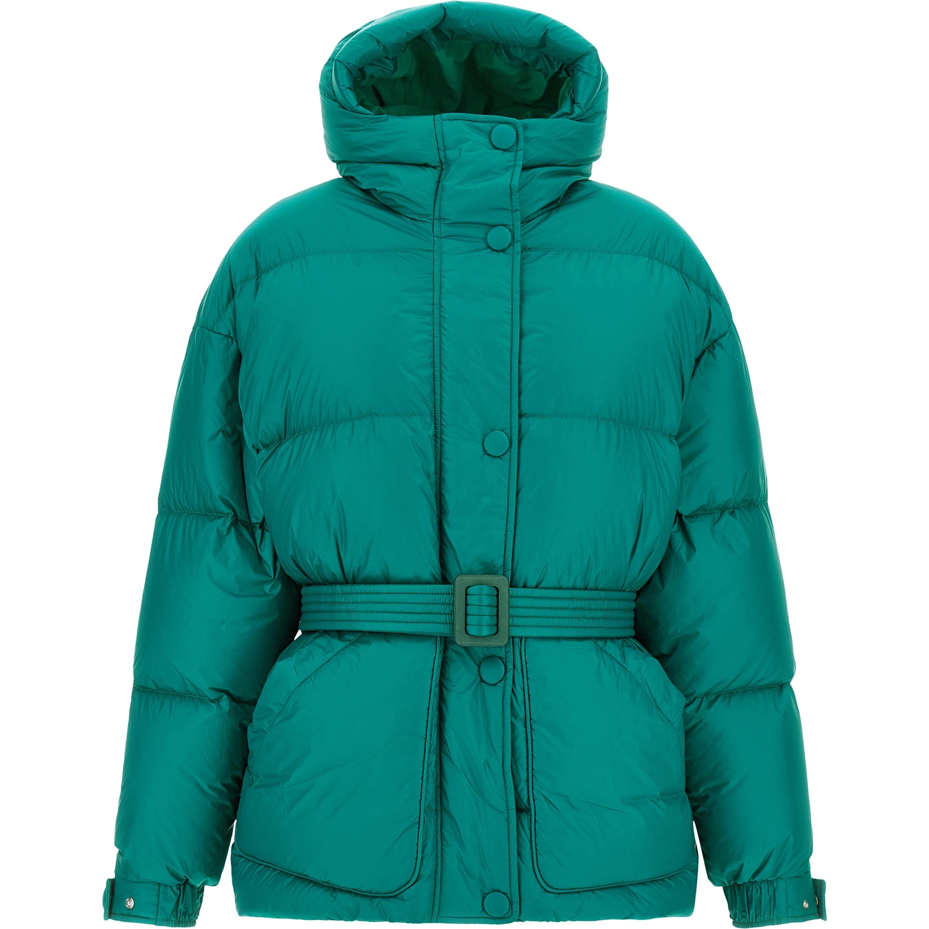Bicolor Nylon Full-Length Jacket