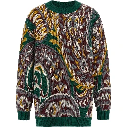 Multicolor Wool Cardigan