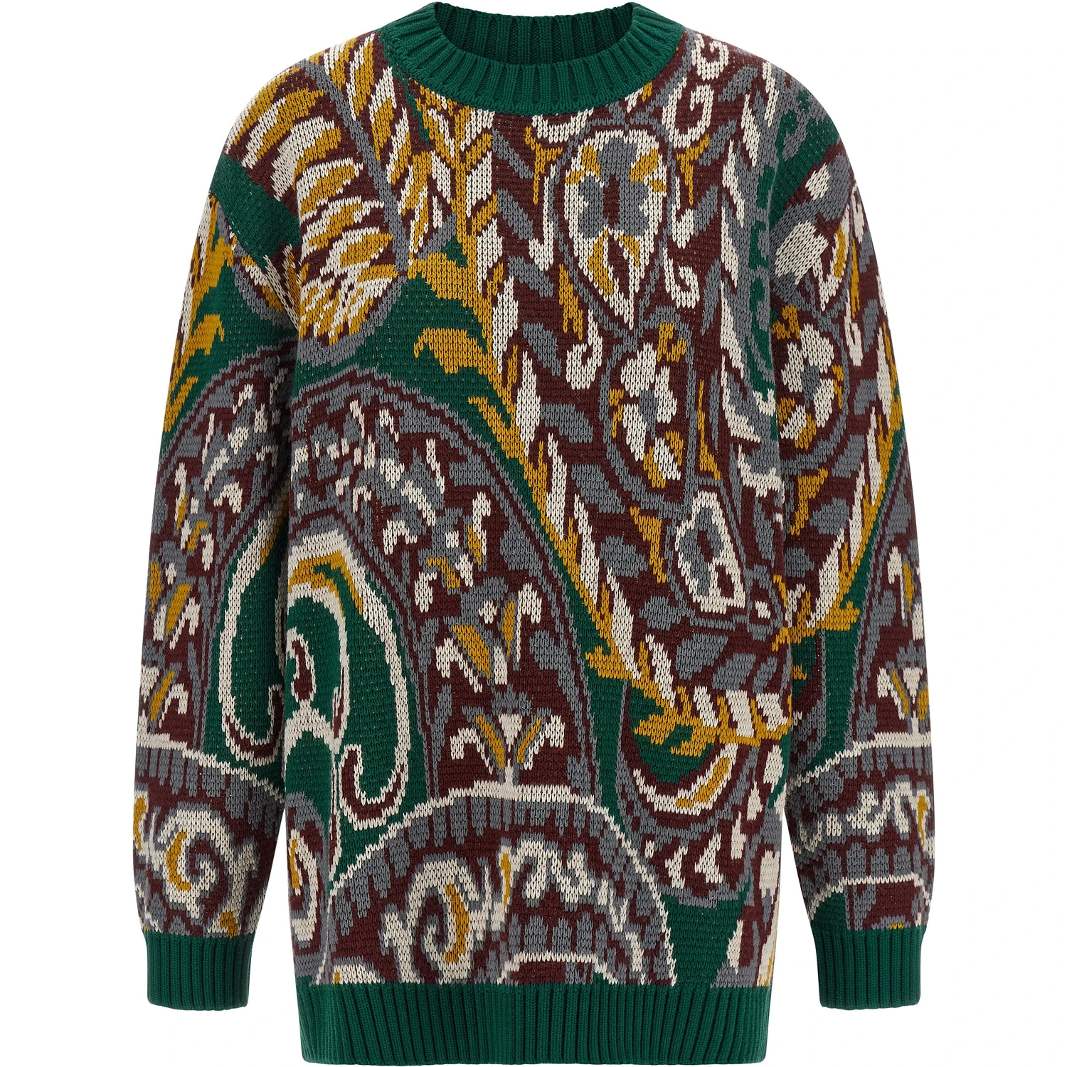 Multicolor Wool Cardigan