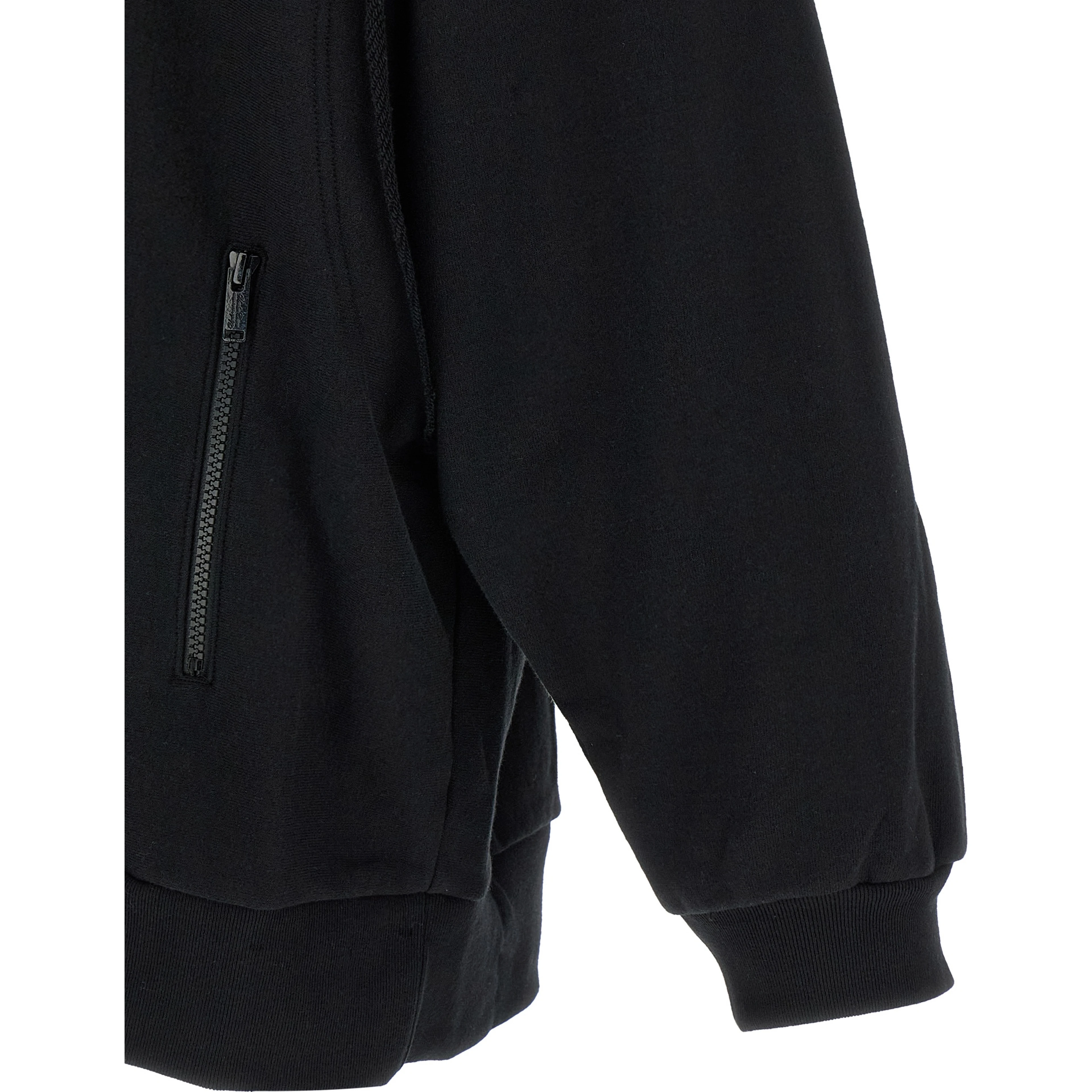 Black Cotton Sweatshirt