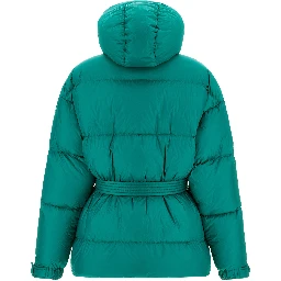 Bicolor Nylon Full-Length Jacket