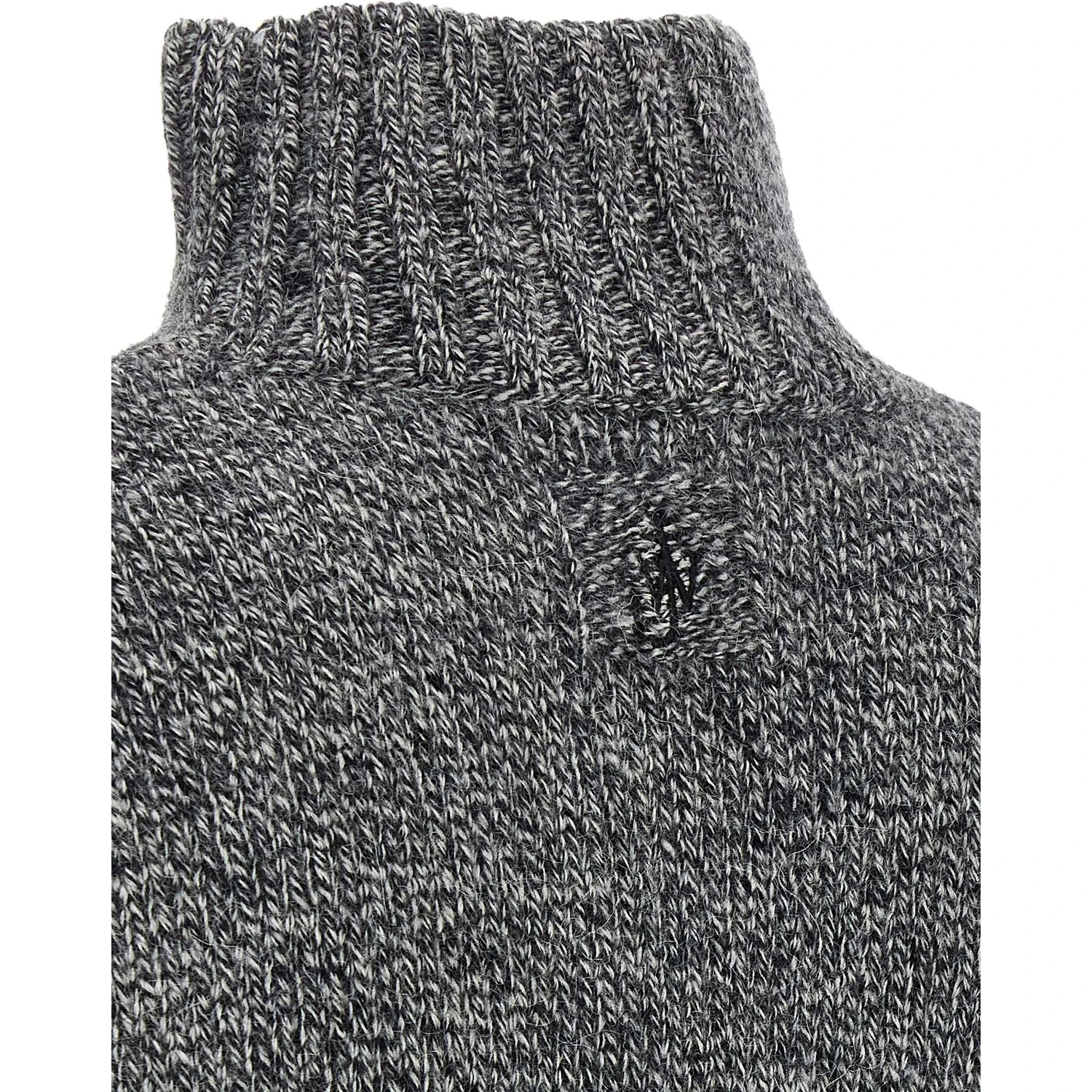 Gray Wool Cardigan