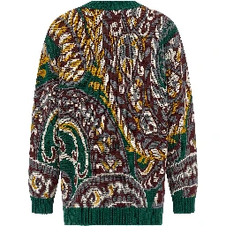 Multicolor Wool Cardigan