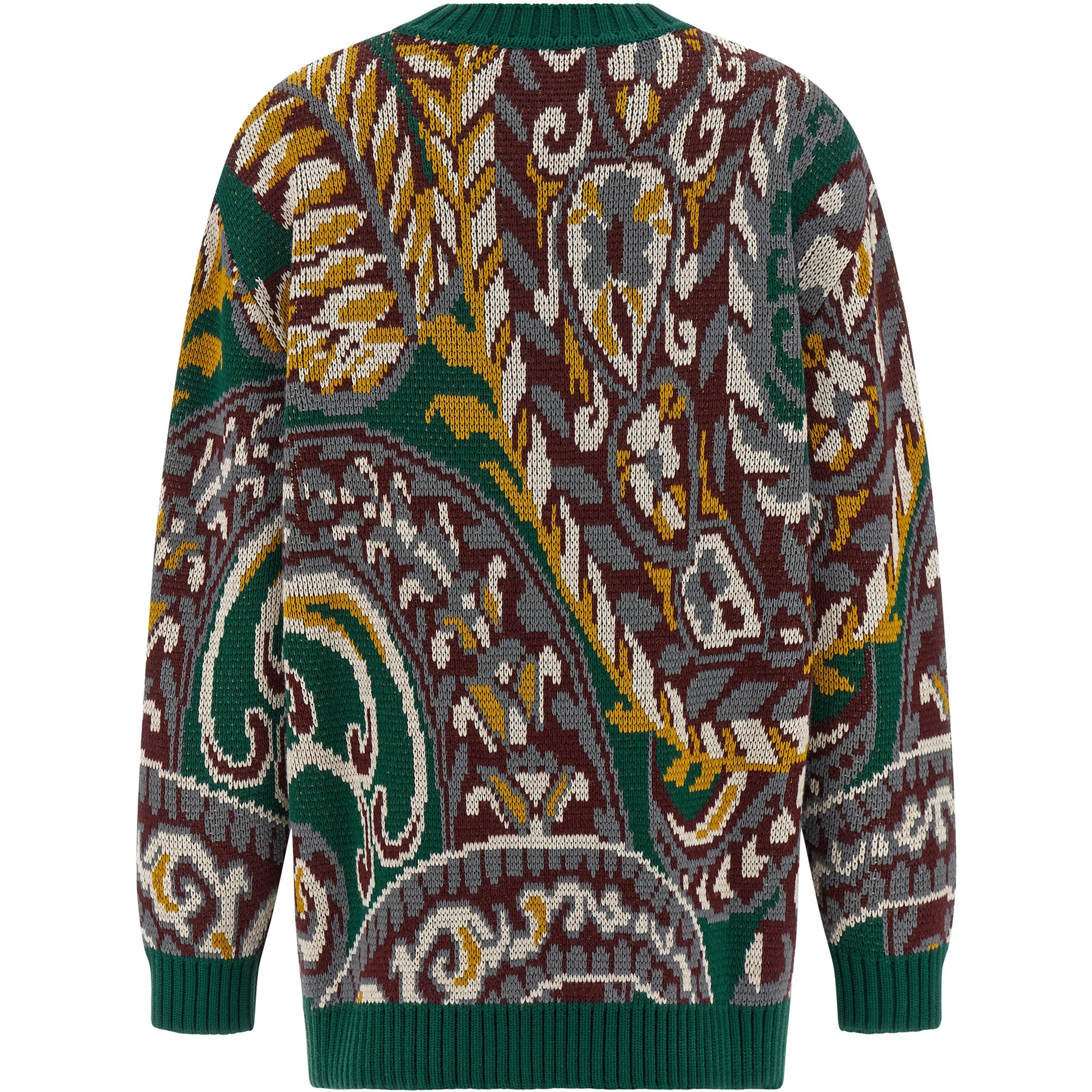 Multicolor Wool Cardigan