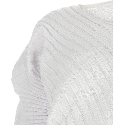White Polyester Casual Dress