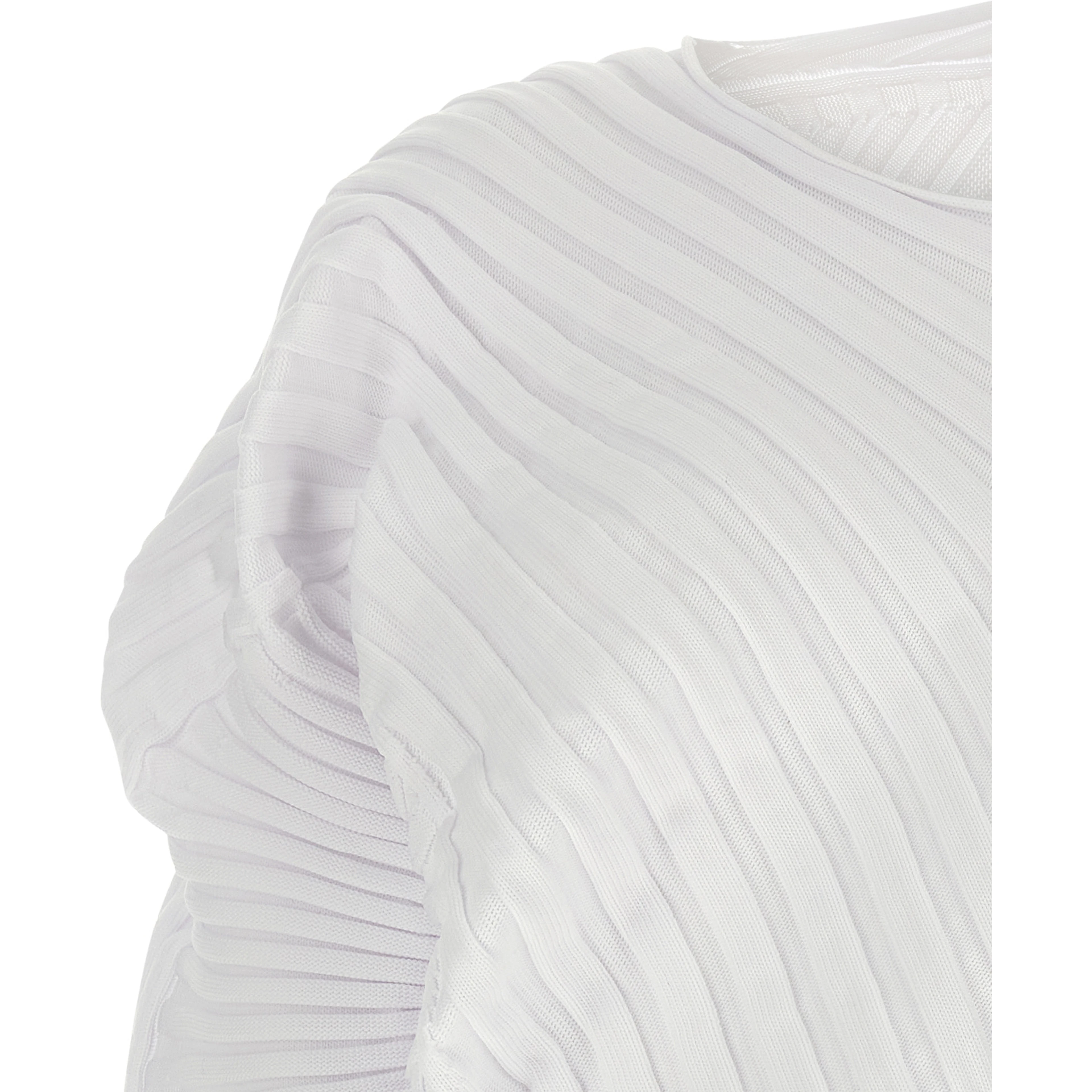 White Polyester Casual Dress