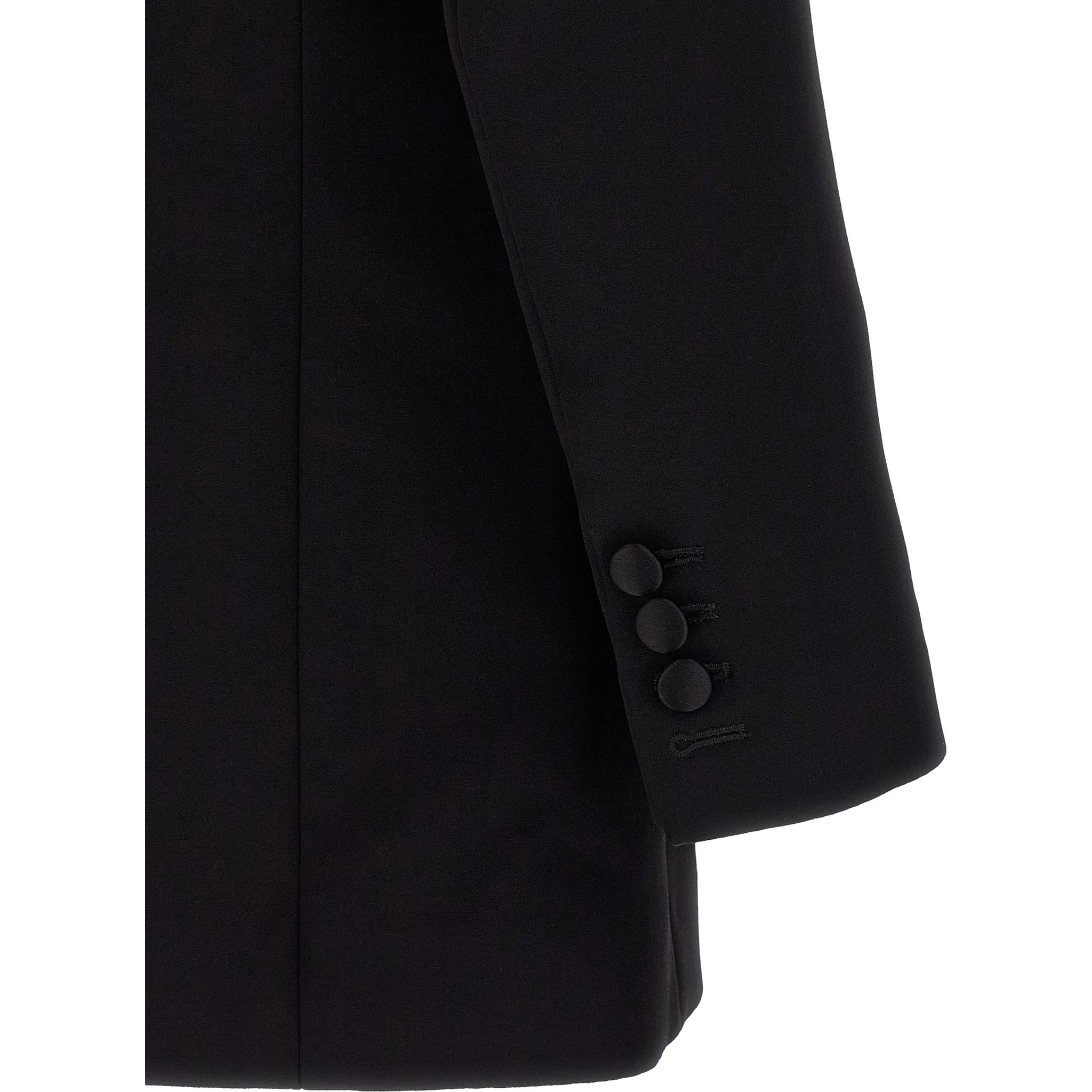 Black Viscose Blazer