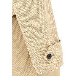 Beige Cotton Coat