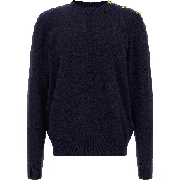Blue Cashmere Cardigan