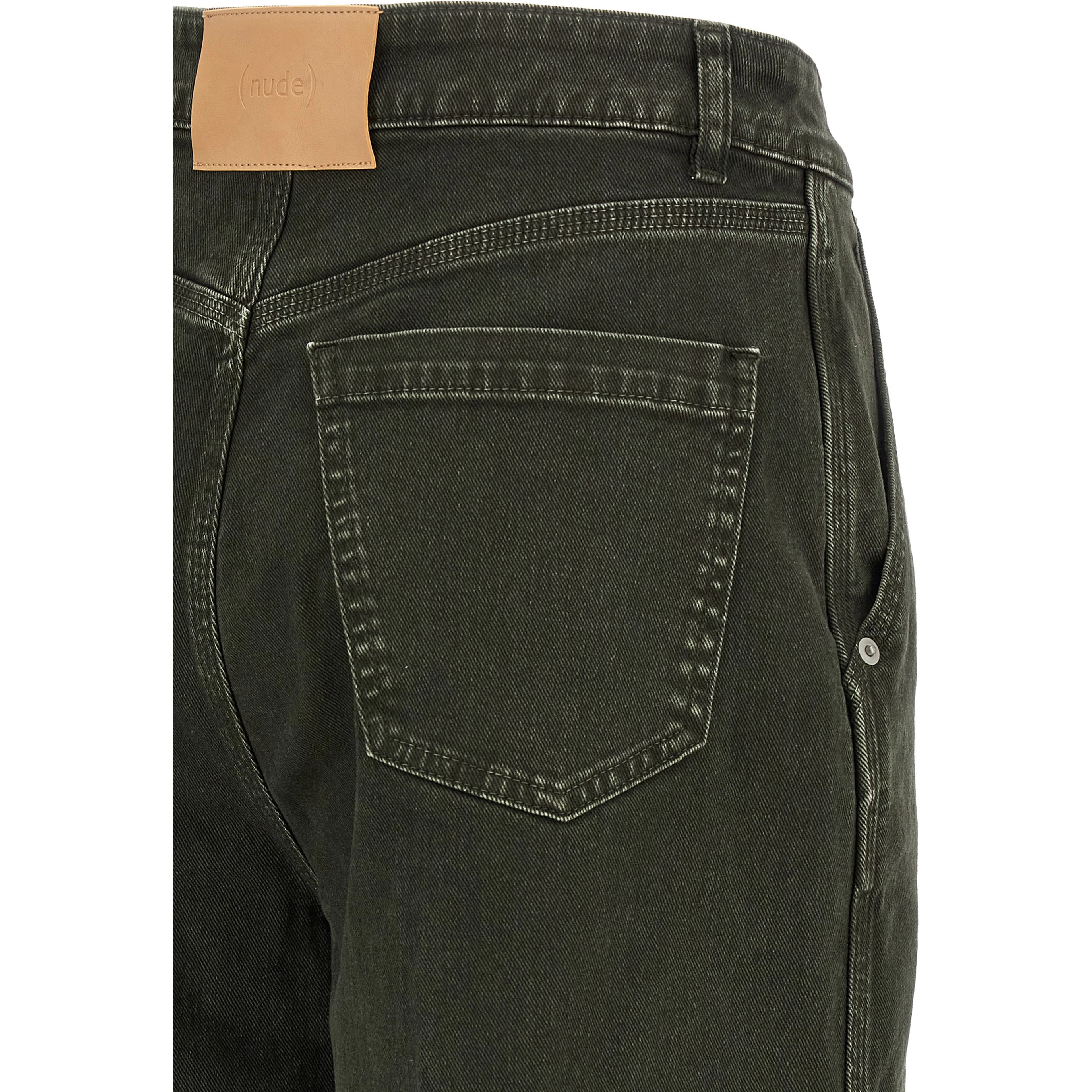 Black Cotton Jeans Denim