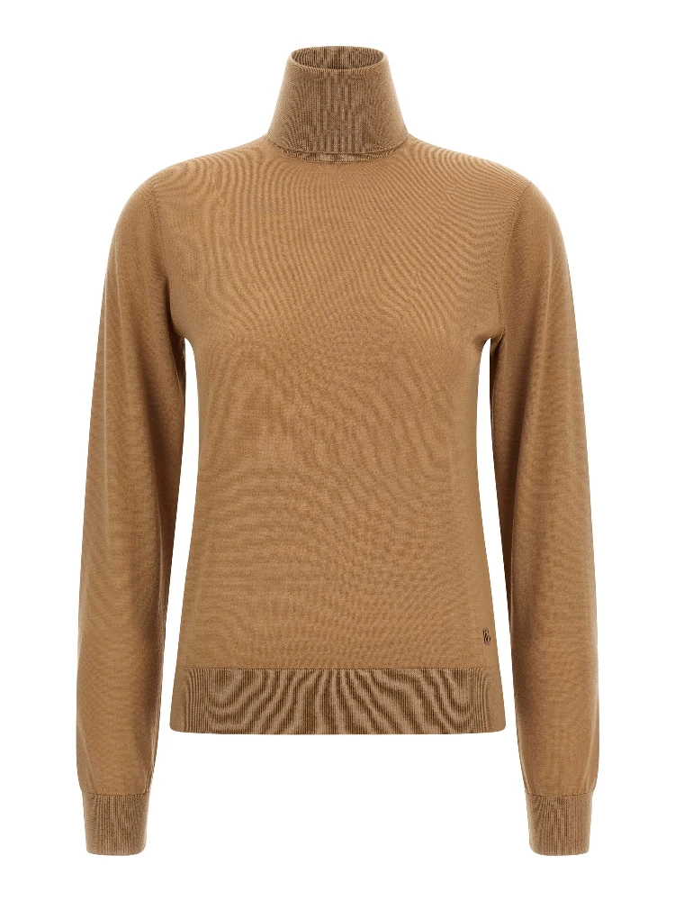Beige Cashmere Cardigan