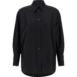 Black Silk Blouse