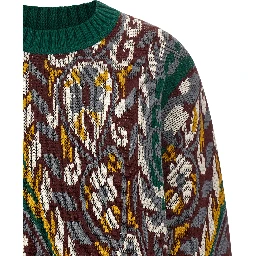 Multicolor Wool Cardigan