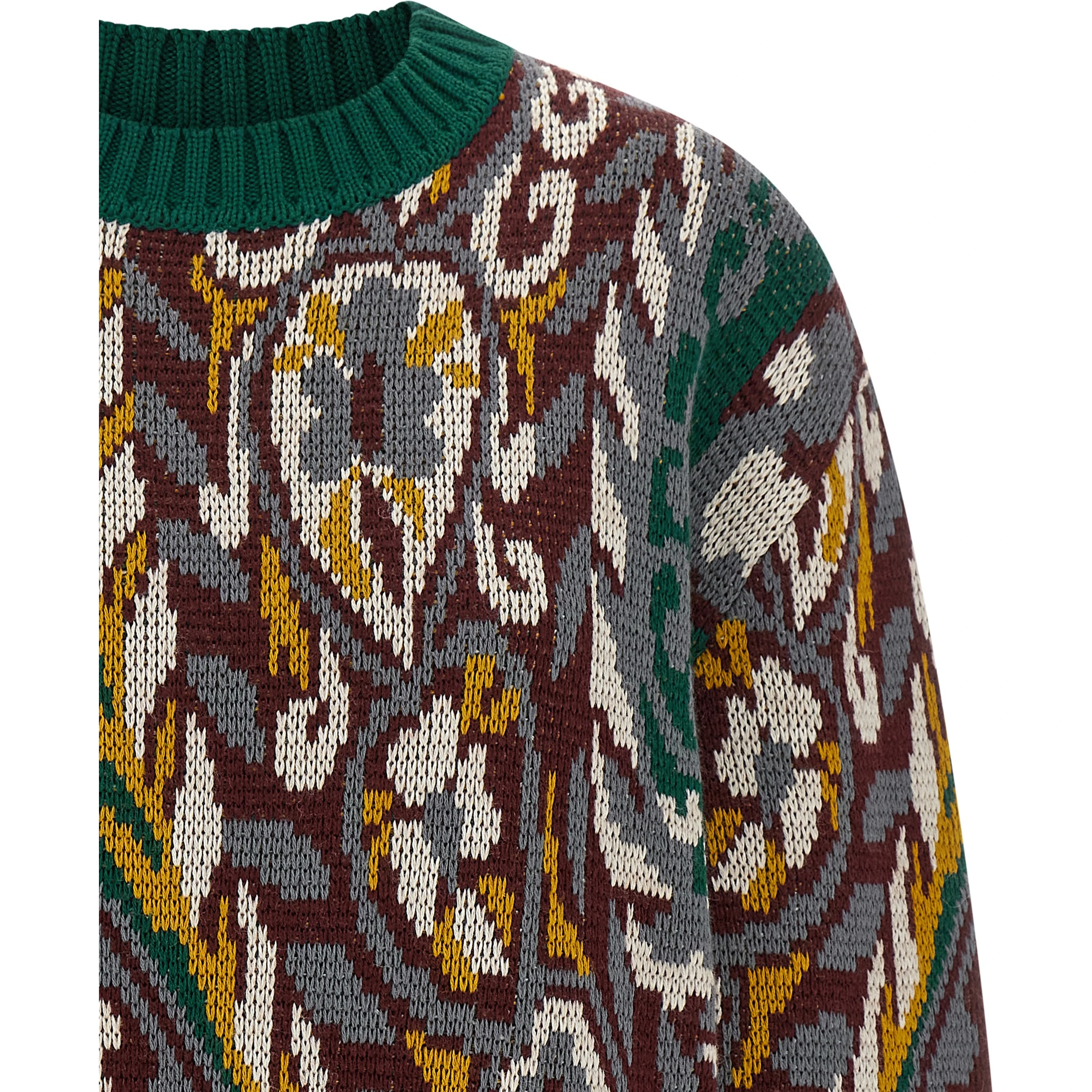 Multicolor Wool Cardigan