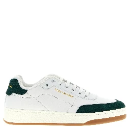 Bicolor Calfskin Low Top Sneakers