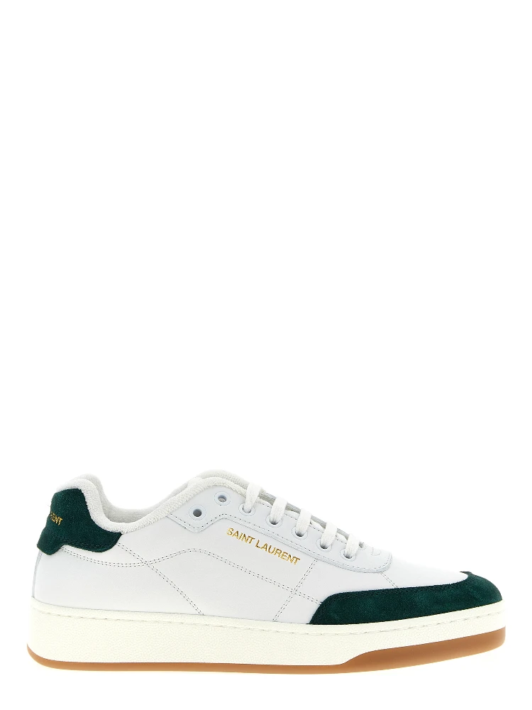 Bicolor Calfskin Low Top Sneakers