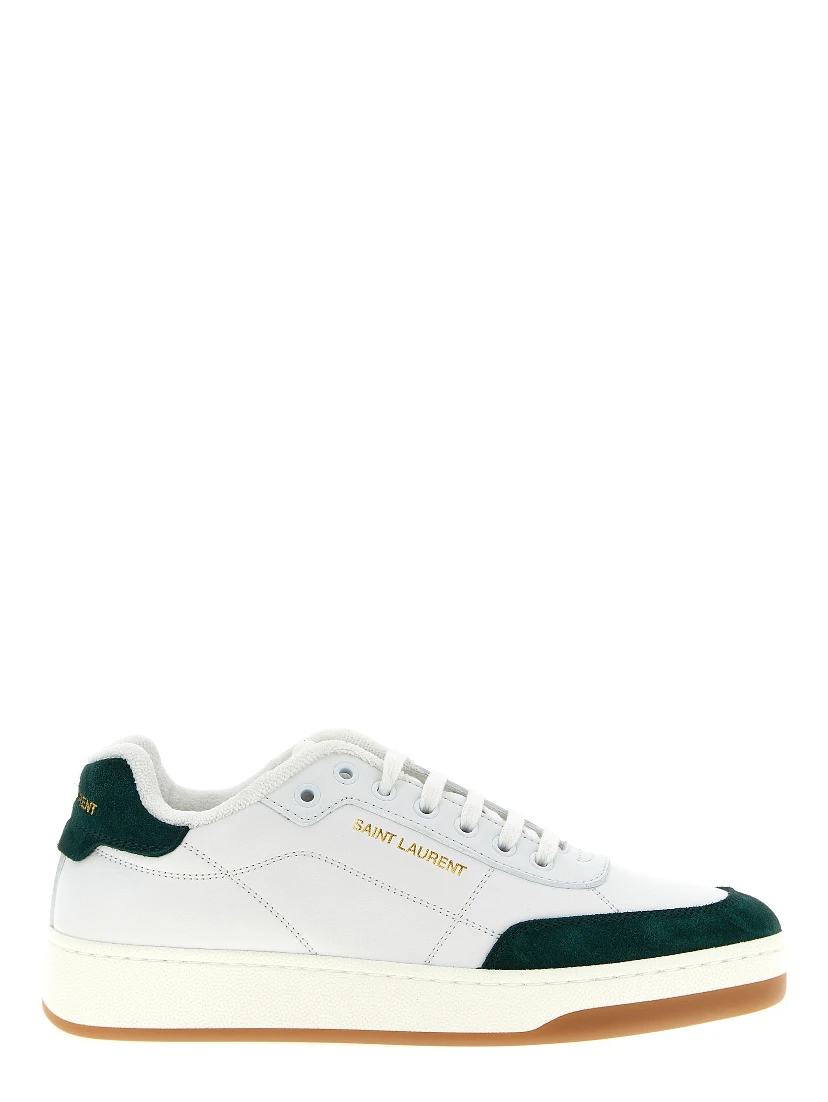 Bicolor Calfskin Low Top Sneakers