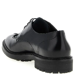 Black Calfskin Oxfords And Derbies