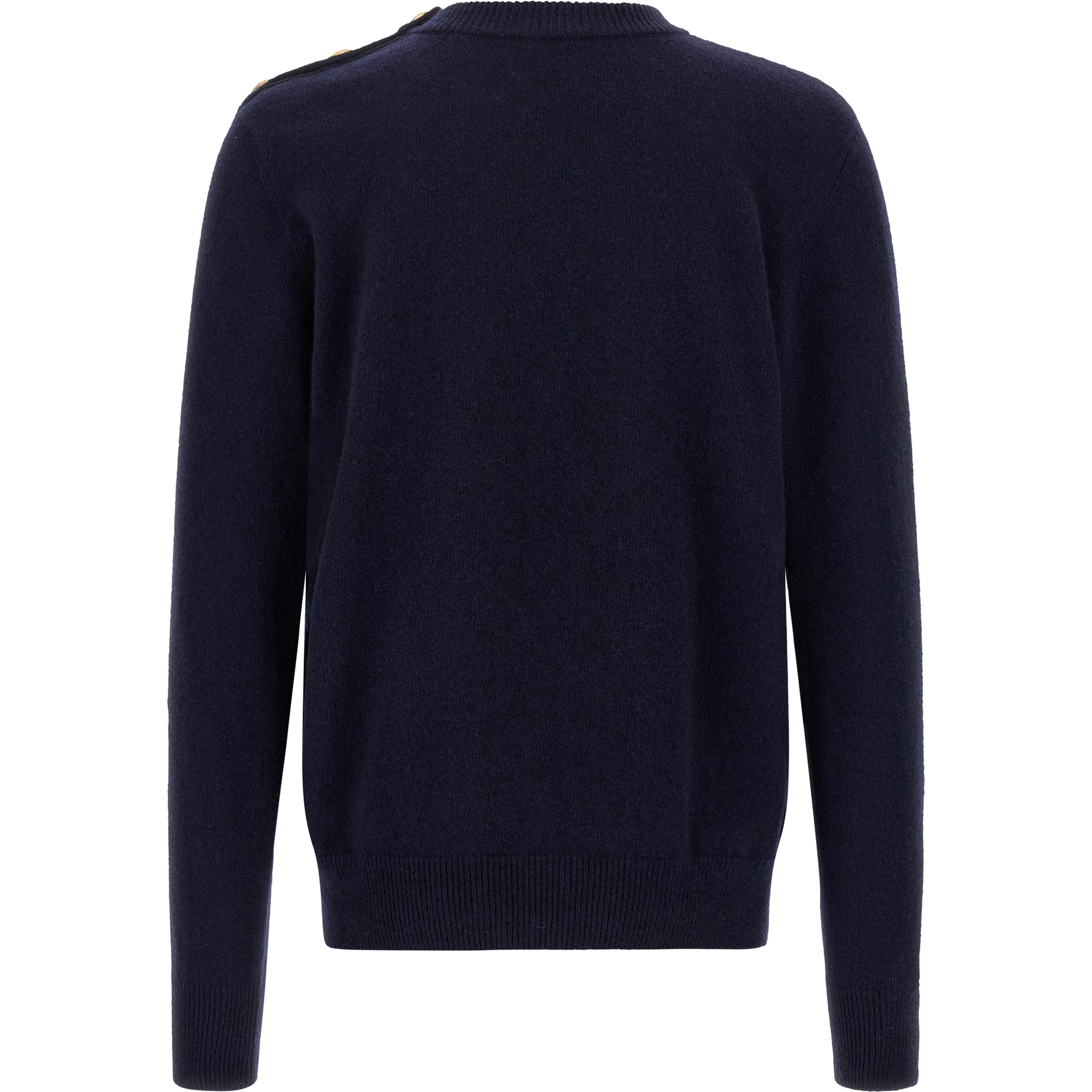 Blue Cashmere Cardigan