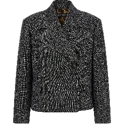 Bicolor Elastane Blazer