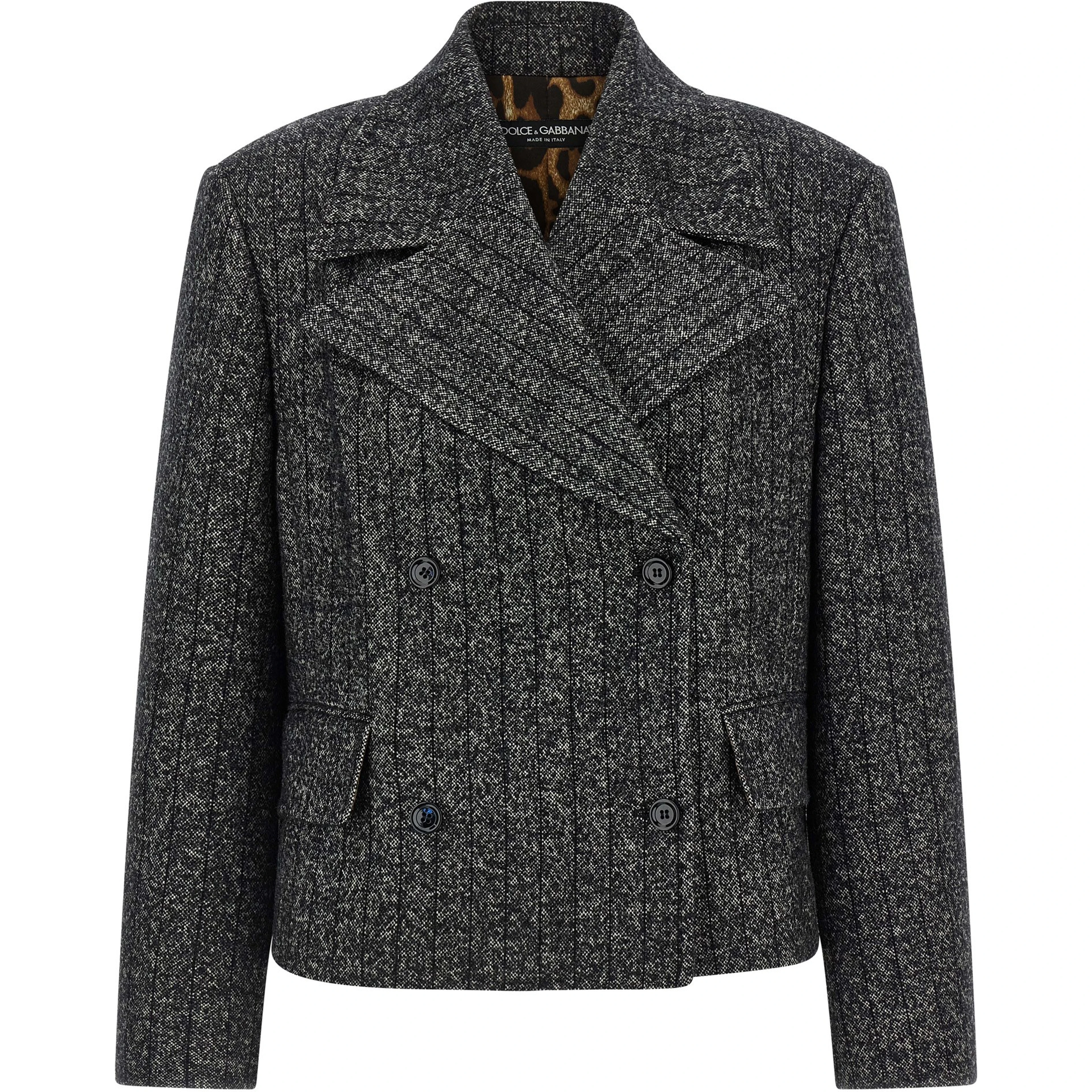 Bicolor Elastane Blazer