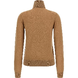 Beige Cashmere Cardigan