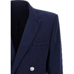 Blue Virgin Wool Blazer