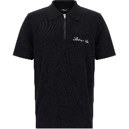 Bicolor Cotton Polo Shirt