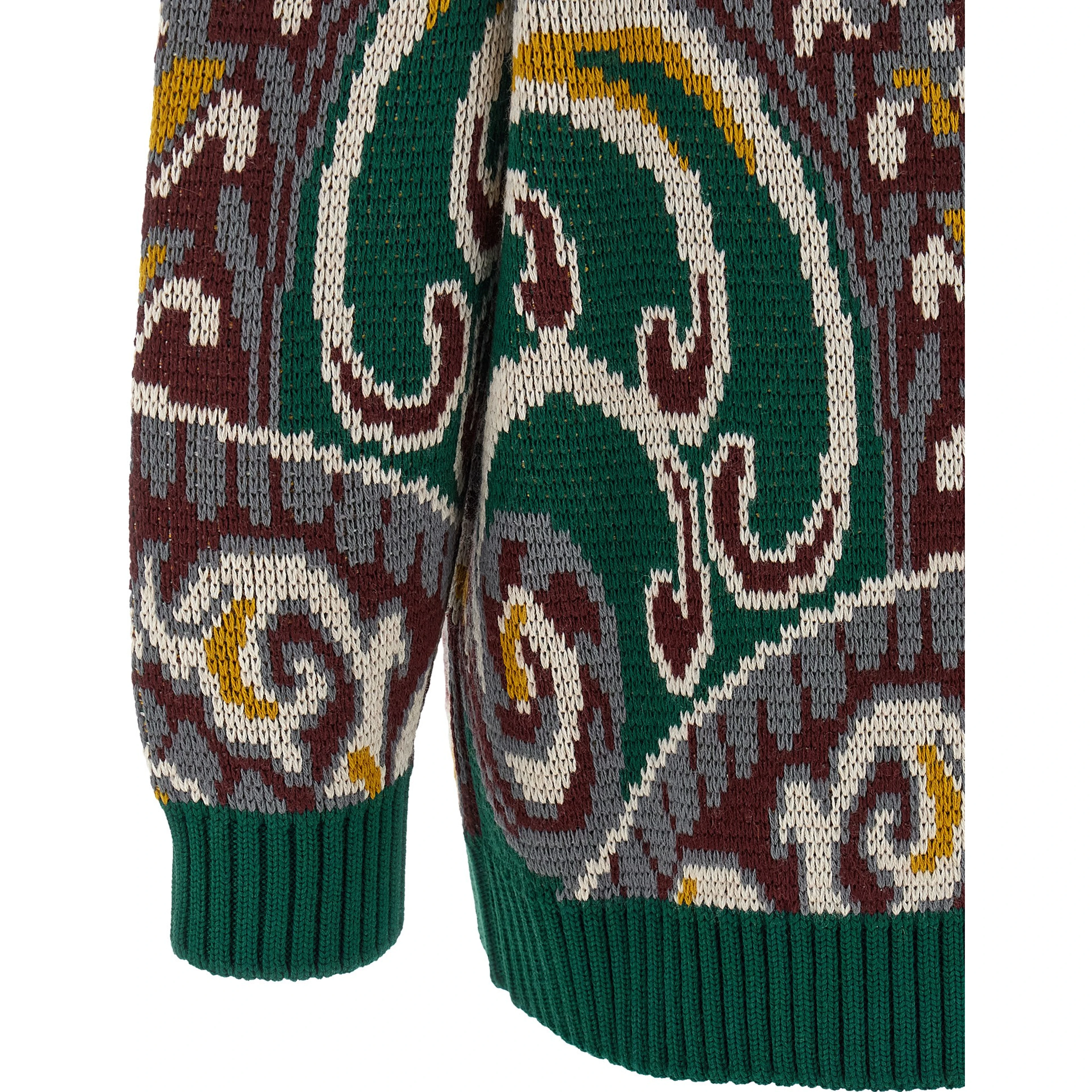 Multicolor Wool Cardigan