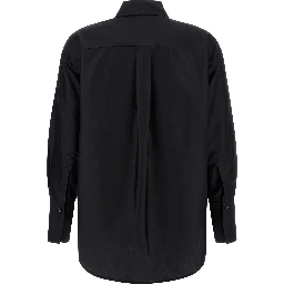 Black Silk Blouse