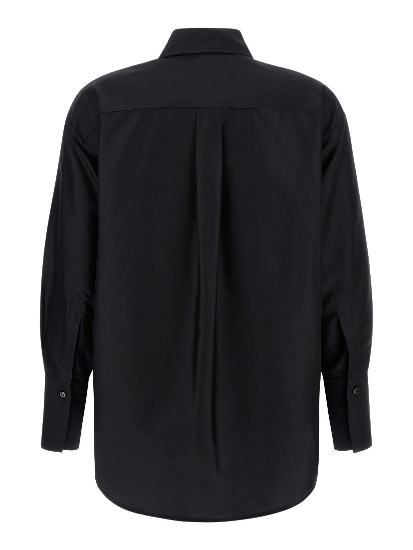 Black Silk Blouse