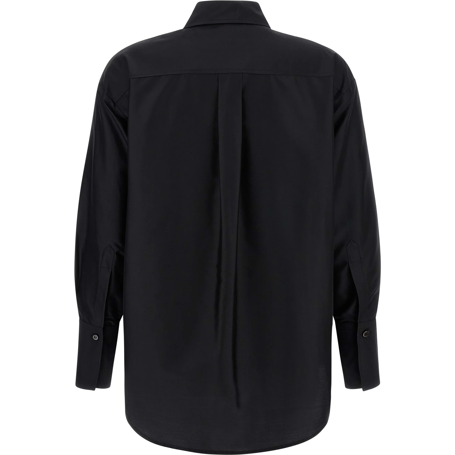 Black Silk Blouse