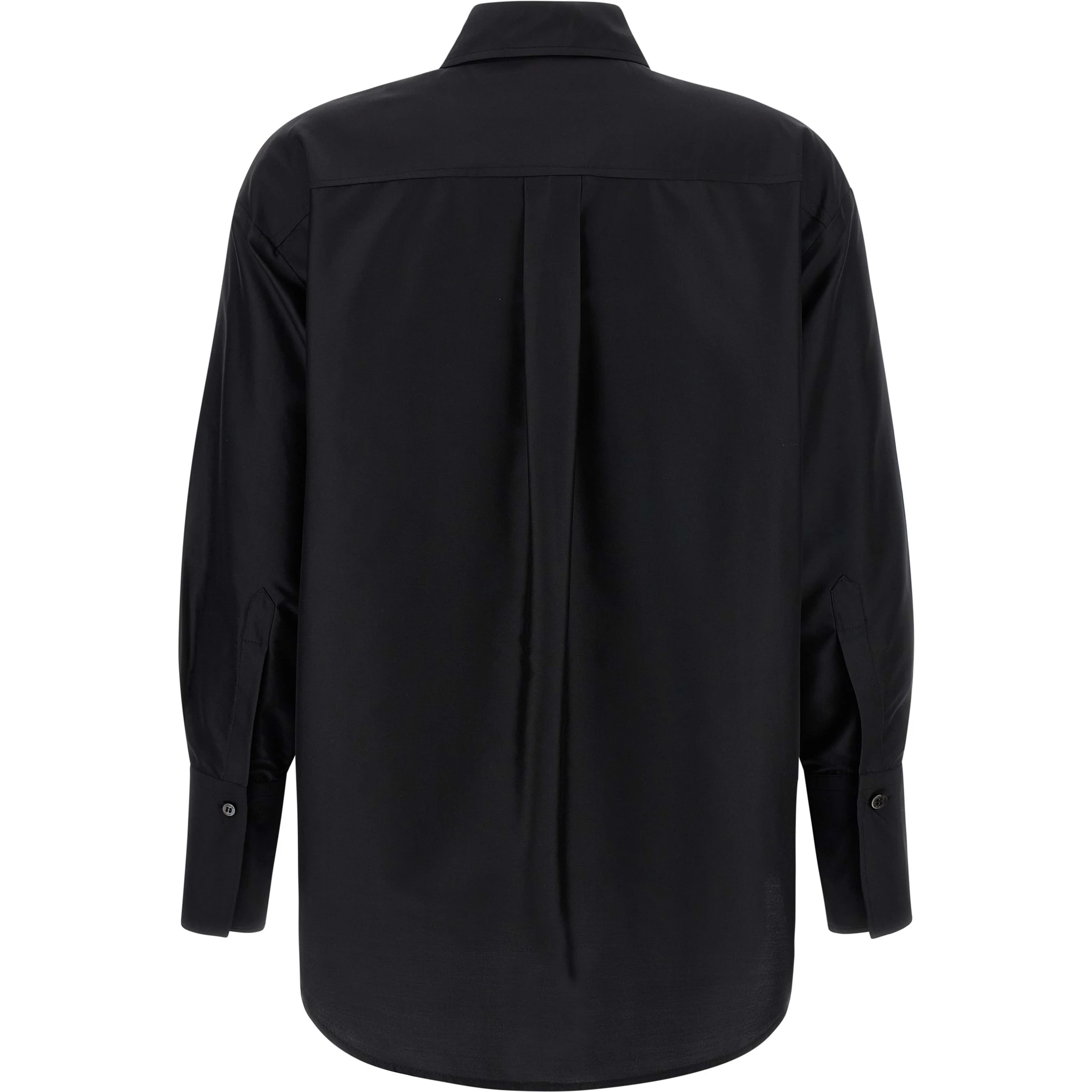 Black Silk Blouse