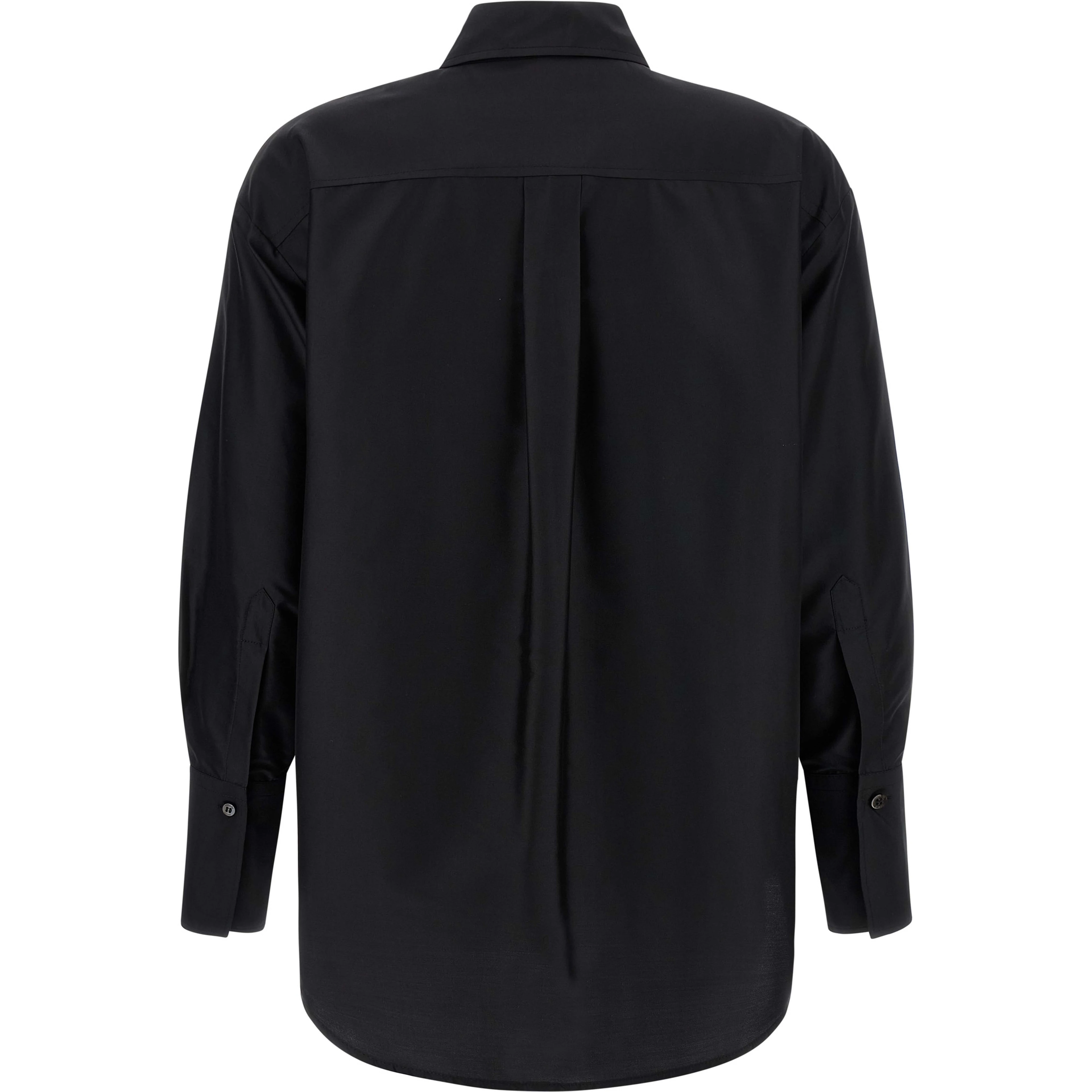 Black Silk Blouse