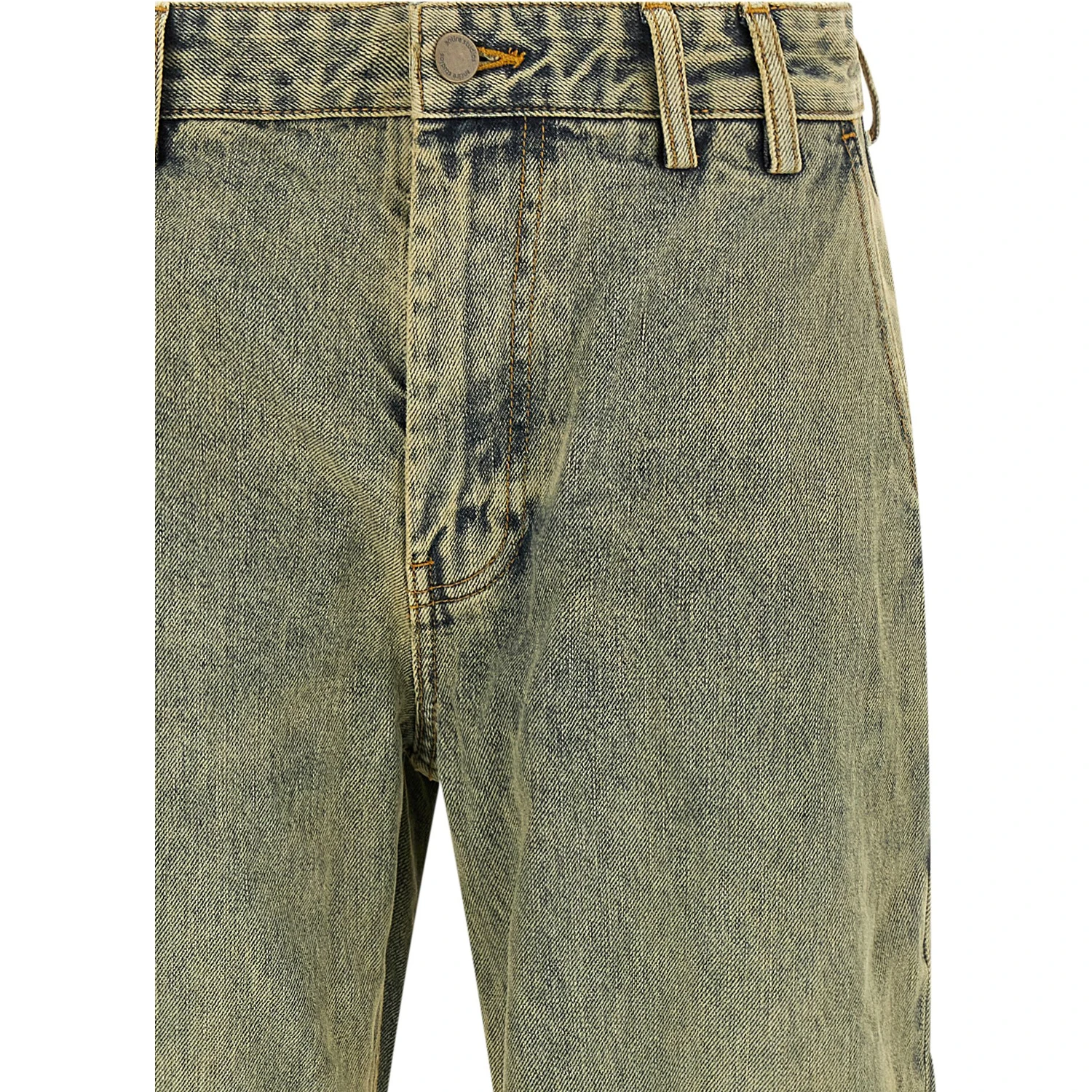 Bicolor Cotton Jeans Denim