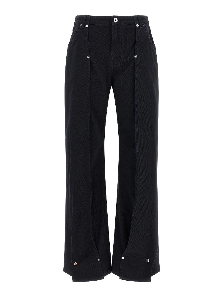 Blue Cotton Jeans Denim