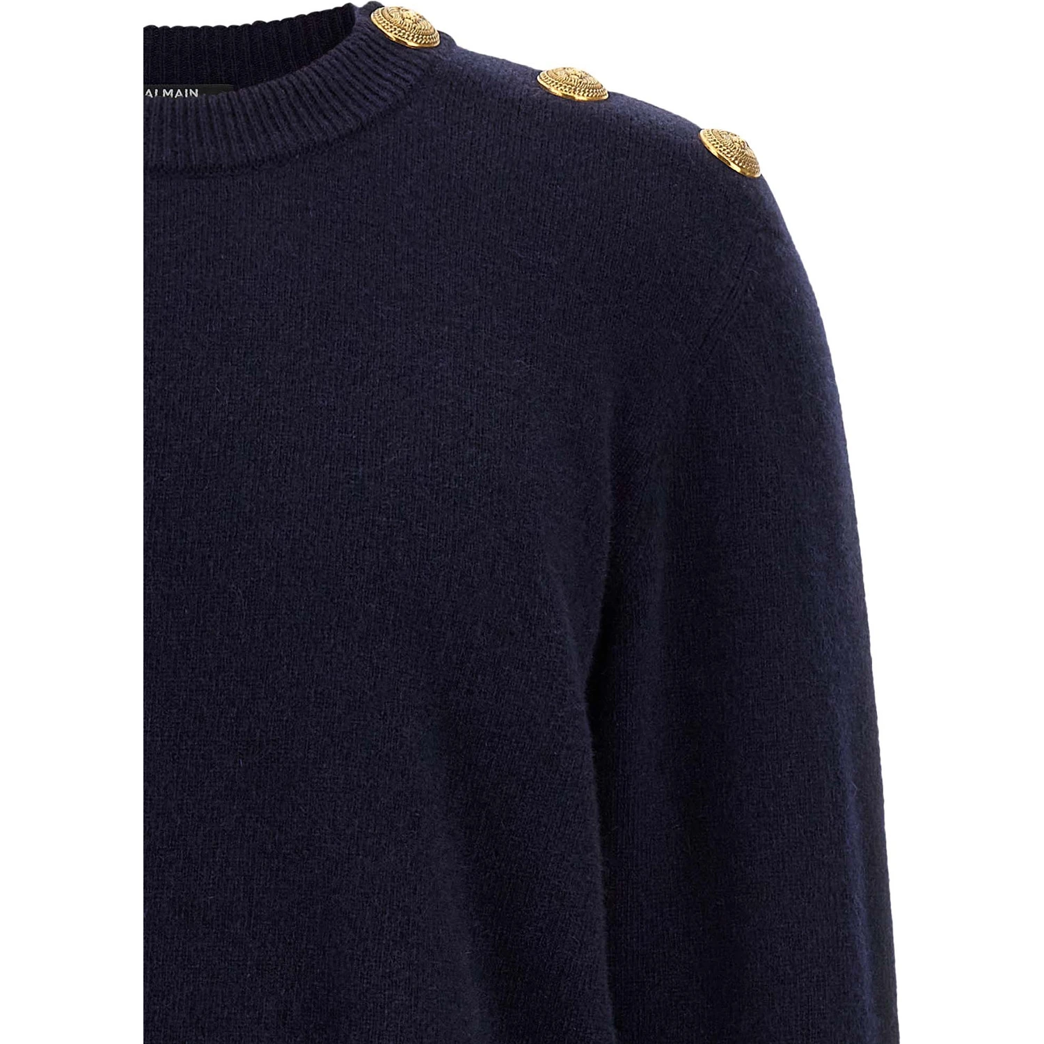 Blue Cashmere Cardigan