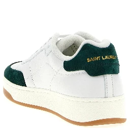 Bicolor Calfskin Low Top Sneakers