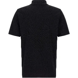 Bicolor Cotton Polo Shirt