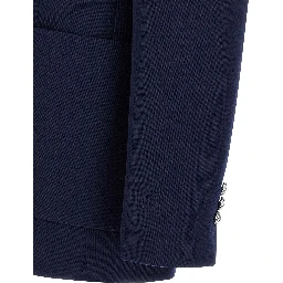 Blue Virgin Wool Blazer